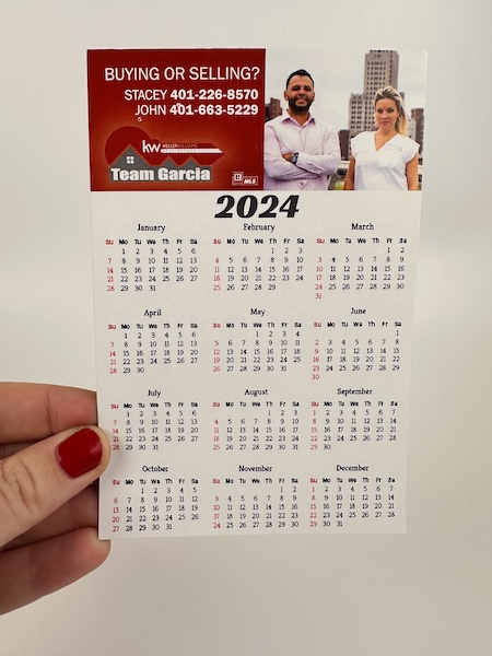 Calendar printed by Formatt Printing