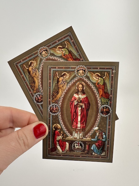 Prayer cards printed by Formatt Printing