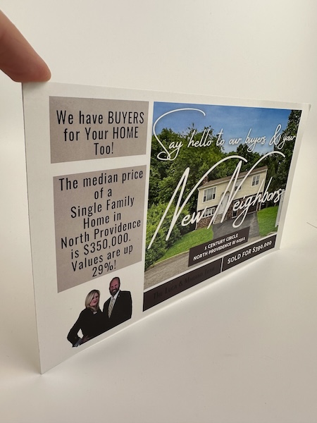 Postcard printed by Formatt Printing