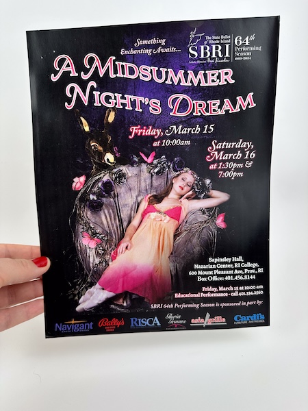 Event posters printed by Formatt Printing