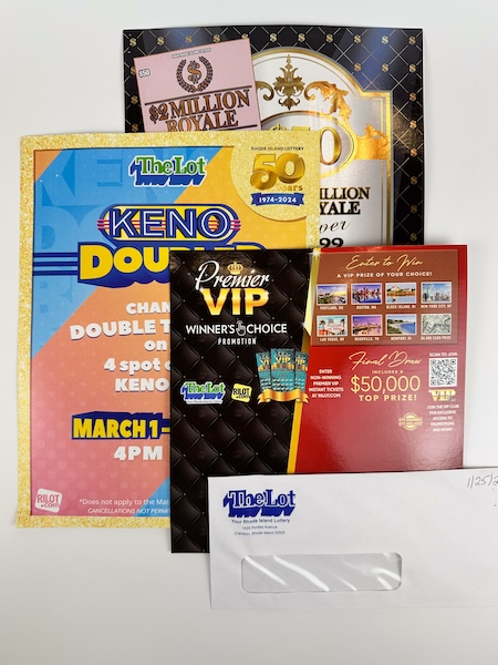 Lottery posters printed by Formatt Printing